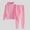 Pink, variant on ZZwxWA Workout Sets for Women Long Sleeve Womens Casual Loose Pullover Tops and Long Jogger Pants Tracksuit Sets Women's Comfy Sports Sets 2 Piece Sets Solid Outfits