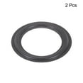thumbnail image 3 of 2 Pcs 6.5 Inch Foam Speaker Edge Surround Rings 102x155mm(IDxOD) Perforated Subwoofer Rings Replacement Parts Dark Gray, 3 of 7