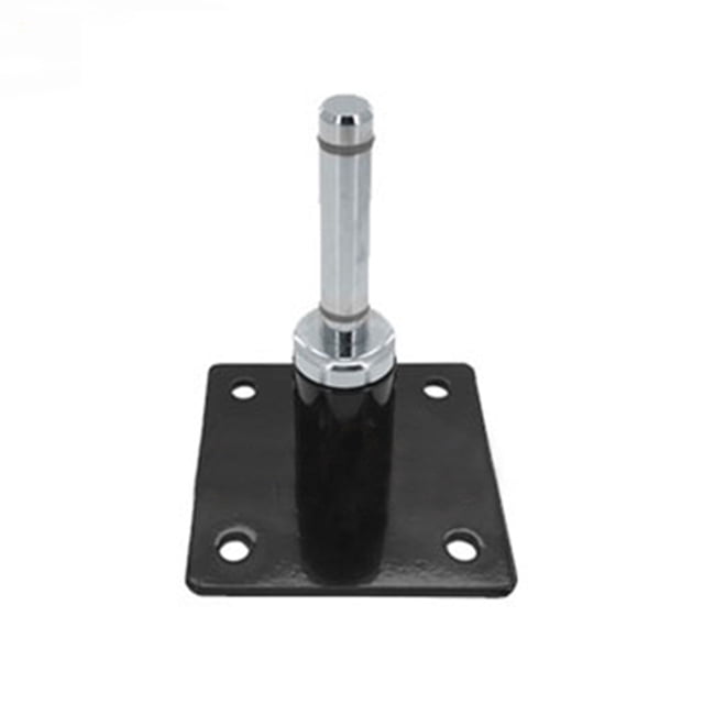 Miangastore 1pc Aluminium Alloy Flagpole Bracket Flag Post Support Base Flagstaff Wall Mount Flagstick Fixator
