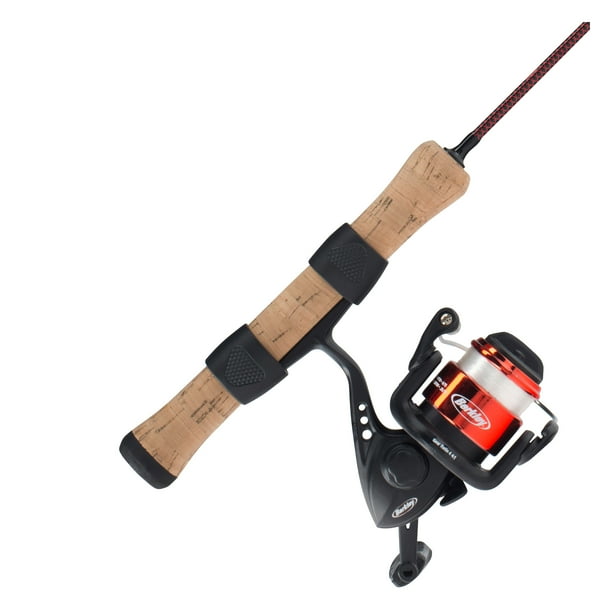 Berkley Cherrywood HD Ice Fishing Rod and Spinning Reel