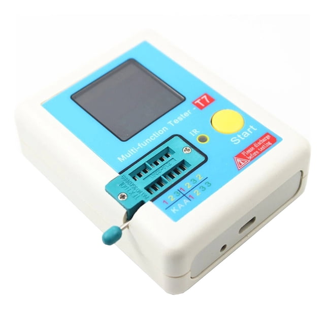 3.5 Inch 0.01-50MΩ 25pF-100mF LCD Digital Transistor Tester Diode Professional LCD Resistor Capacitor Meter Automatic Power off Measuring Device