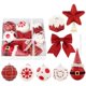 thumbnail image 1 of Christmas Balls Ornaments,Christmas Tree Hanging Ball Santa Theme Christmas Ball Set with Christmas Tree-Topper Star, 1 of 5