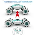 thumbnail image 4 of S-012 RC Stunt Car Remote Control Watch Gesture Sensor Deformable Electric Toy Cars All Terrain Speed 2.4GHz 4WD 360°Rotation Whirligig Off-road Vehicle Gift for Kids Boys Birthday/Christmas, 4 of 6