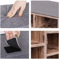 thumbnail image 5 of Shoe Storage Bench, Entryway Bench with Shoe Storage,3-Tier Shoe Rack Bench with Adjustable Shelf, Ideal for Entryway Livingroom Bedroom or RV,Grey Wash, 5 of 5
