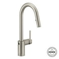 thumbnail image 2 of Moen 7565EWBG Align Single Handle Pull Down Touchless Kitchen Faucet in Brushed Gold, 2 of 7