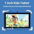 thumbnail image 5 of Kids Tablet 7 inch Android Tablets  4GB RAM+ 32GB ROM (Micro SD 1024GB Expandable)Toddler Tablet with Case, Parental Control, Dual Camera, IWAWA App Pre-Installed 2.4G/5G WiFi 6, Blue, 5 of 7