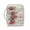 Rose Cross Musical Print, variant on HELLHERO Mushroom Star Pattern Quilted Bible Cover Case for Daily Life, Polyester Fabric Church Bag Organizer with Large Capacity Reusable Bibles Organizer Cases