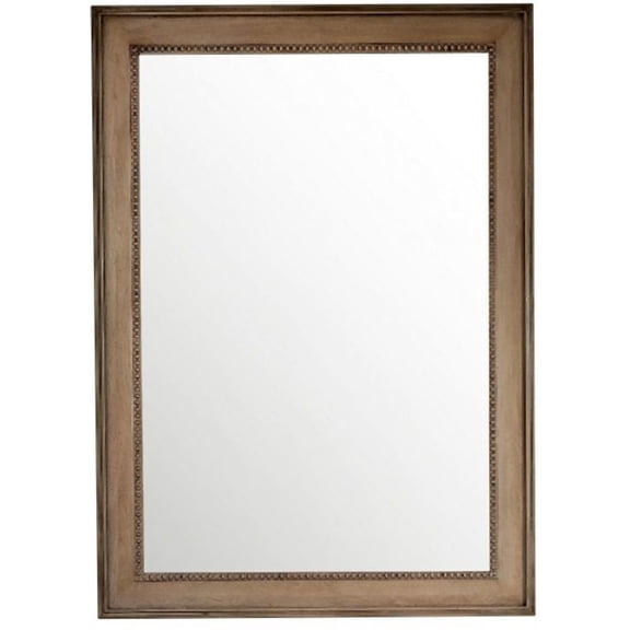 James Martin Furniture Bristol 29" Rectangular Mirror, White Washed Walnut - whitewashed walnut - 29"w x 40"h