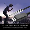 thumbnail image 4 of Guitare Électrique 3M 6.35 mm Mâle-à-Pc Câble de Conversion USB, 4 of 4