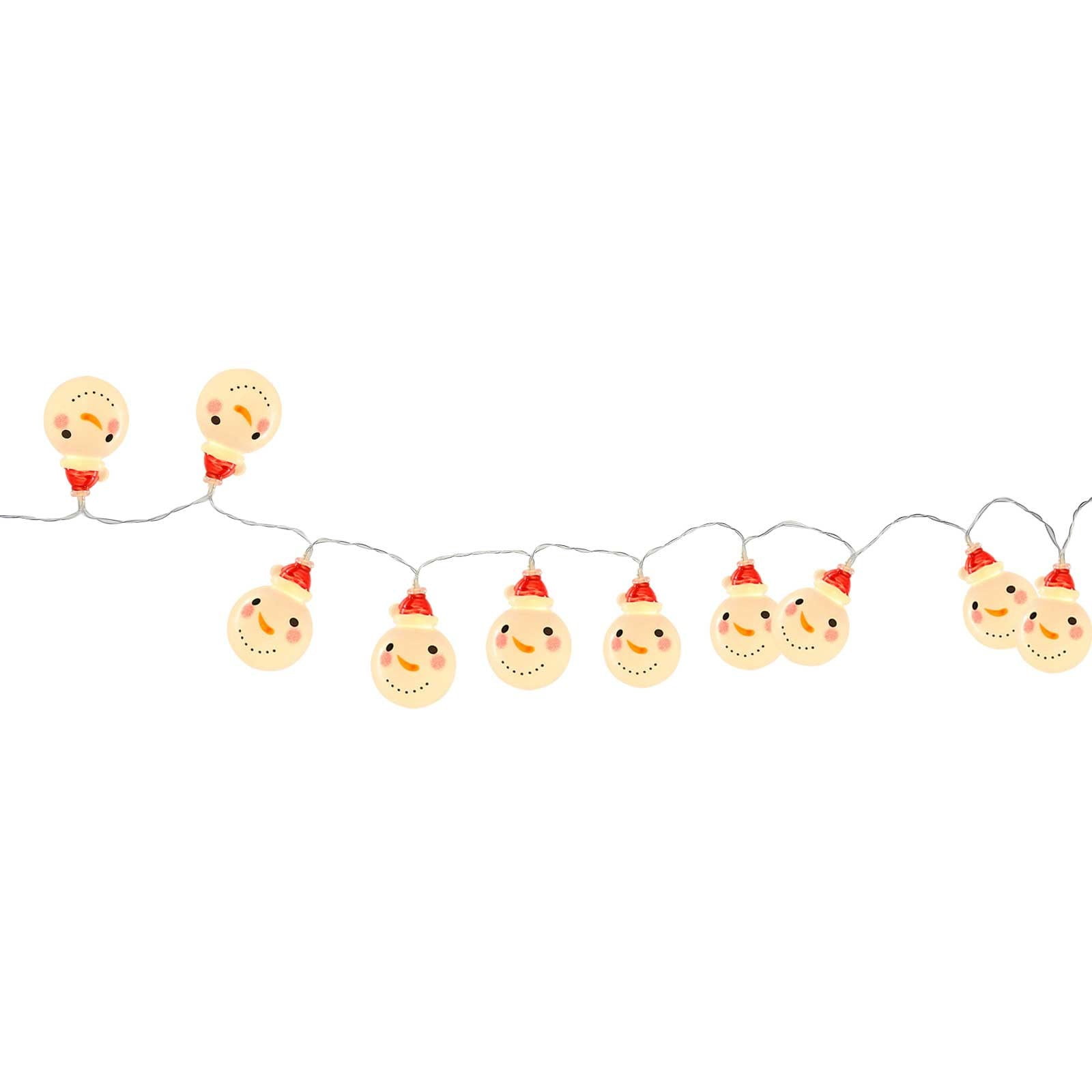 PhoneSoap Christmas Snowman String Lights LED String Decorative Lights