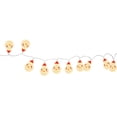 thumbnail image 1 of Christmas Snowman String Lights LED String Decorative Lights Santa Snowman Head Decorative Strings USB Powered For Christmas Yard Party Indoor/Outdoor (Warm Light) Event Planner Organizer for Men, 1 of 5