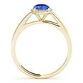 thumbnail image 7 of 0.55 Ct. Diamond & Oval Shaped Tanzanite Engagement Ring - 10K Gold, 7 of 7