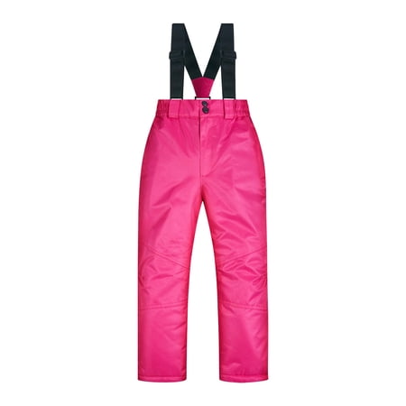 Boy s Snow Bibs Kids Ski Pants Waterproof Insulated Winter Overalls Kids Girls Boys Ski Pants For Outdoor Windproof Water Proofing Warm And Cotton Thickening for 8-16years