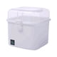 thumbnail image 4 of Organizador transparente plástico, estante cosméticos accesorios de pelo, caja de almacenamiento de hogar, organizador de belleza, estante para maquillaje, organizador de ropa, para, 4 of 8