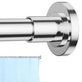 thumbnail image 1 of Barra para cortina de ducha CorkLatta, acero inoxidable, 80 — 200 cm, cromada, 1 of 7