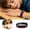 Black, variant on Lumxatz 4-Pack Natural Mosquito Repellent Wristband - Adjustable Silicone Insect Bug Band with Refillable - DEET-Free Outdoor Protection for Kids & Adults(Blue)