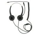 thumbnail image 2 of Telephone Headset Business Office Noise Reduction Corded Customer Service HeadsetVH520D-RJ9 (Binaural), 2 of 8