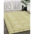 thumbnail image 2 of Ahgly Company Indoor Rectangle Abstract Brown Gold Oriental Area Rugs, 5' x 8', 2 of 6