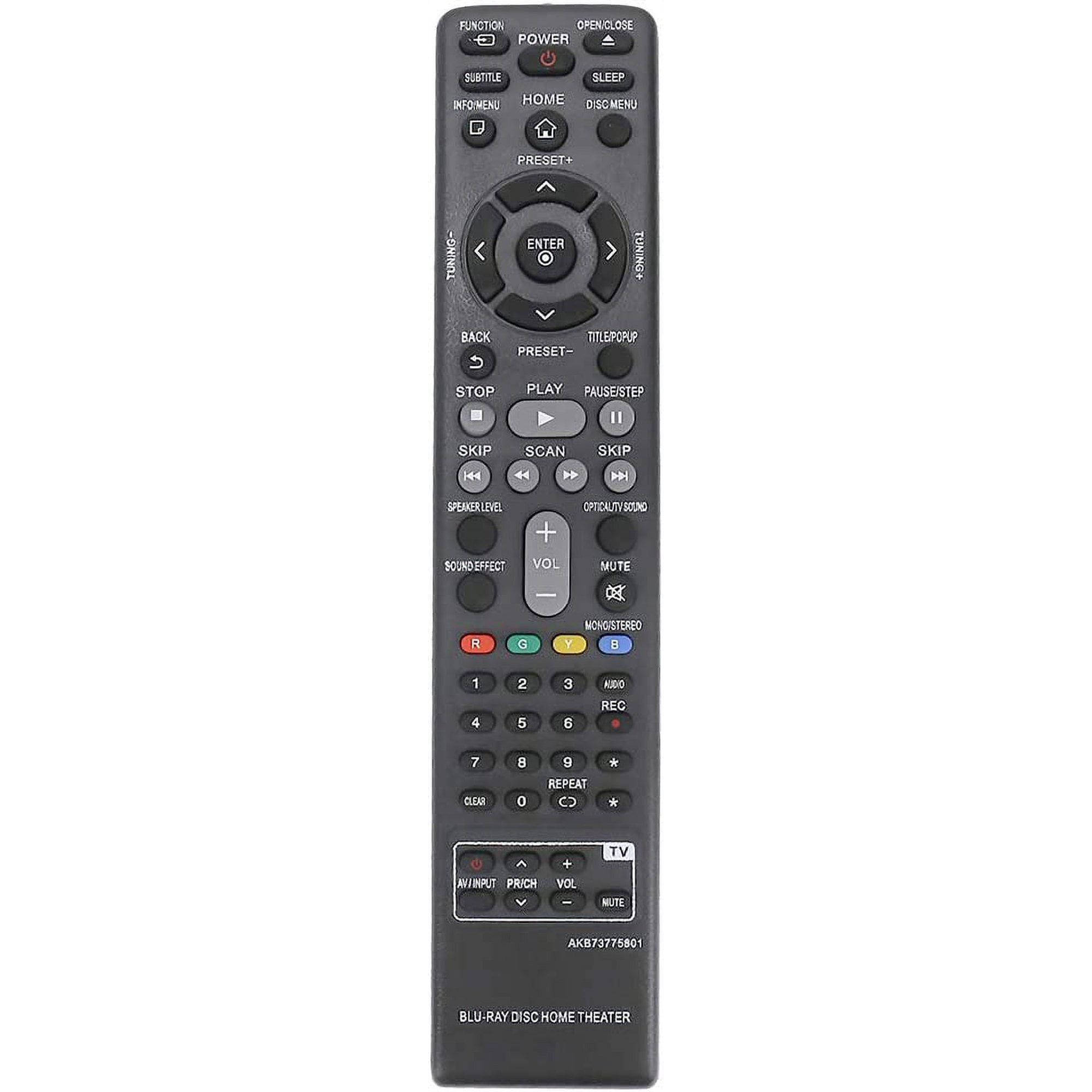 品揃え豊富で AKB73775801 Replacement Remote Applicable for LG Blu-ray アクセサリ