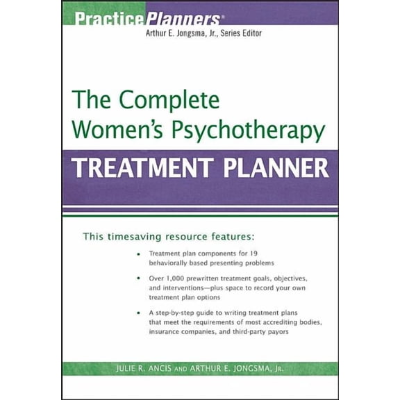 PracticePlanners The Complete Women's Psychotherapy Treatment Planner, Book 228, (Paperback)