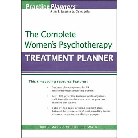 PracticePlanners The Complete Women s Psychotherapy Treatment Planner Book 228 (Paperback)