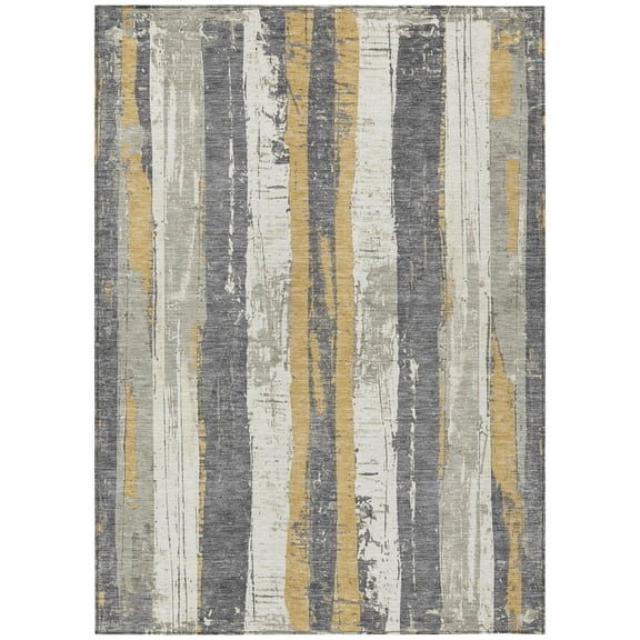 Dalyn Rugs Machine Washable Indoor/Outdoor Chantille Gold 2'6" x 3'10" Rug