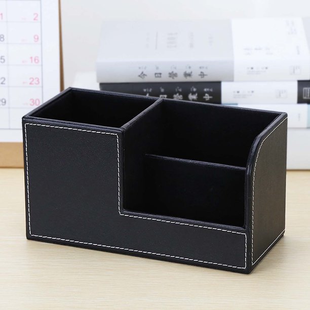 Organizador de escritorio Ozmmyan, organizador de papelería de escritorio, caja de almacenamiento de suministros de oficina para el hogar, artículos esenciales para el dormitorio