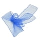 thumbnail image 2 of 10 piezas de faja de organza para silla de banquete, exquisitas fajas para silla para decoración de fiesta de boda, azul real, 2 of 10