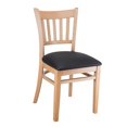 thumbnail image 2 of Chaise Latérale Verticale en Naturel (Lot de 2), 2 of 2