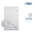 thumbnail image 6 of Arctic King 3.5 Cu Ft Convertible Chest Freezer or Refrigerator, Manual Defrost, Mechanical Thermostat, Removable Basket, White, 6 of 17