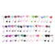 thumbnail image 5 of 50pcs Pernos Prisioneros de Barras de de material acero Inoxidable Del Cuerpo Del Del Del Del Botón Joyería Fernando Anillo de ombligo, 5 of 7