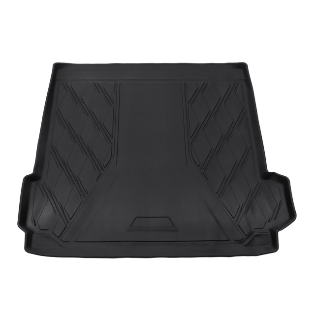 Unique Bargains Cargo Liner Trunk Mat Trunk Cargo Luggage Boot Tray Mat for BMW X5 5 Seats 2014-2018 Black TPE 1 Pc Flat Face Diamond Pattern Rear Anti-Slip