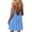 Blue A, variant on Beach Dresses for Women Summer Mini Cami Backless Dresses Casual Vacation Sundresses M