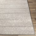 thumbnail image 2 of Hauteloom Garfield Living Room, Bedroom Area Rug - Bohemian, Transitional - Charcoal, Beige - 6'7" x 9', 2 of 7