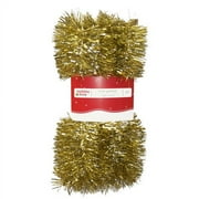 Young Craft 15' Promotional Tinsel Garland, Silver