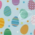 thumbnail image 4 of Coolnut Shower Curtain and Rug Set, Easter Multicolor Eggs Polyester Waterproof Bath Curtain and Mat for Bathroom with Hooks, 72" x 72", 4 of 6