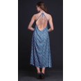 thumbnail image 3 of Bimba Robe de Plage d'Été pour Femmes à Imprimé Floral, Dos Nu, Col Licou – X-Grand, 3 of 6