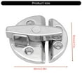 thumbnail image 5 of Marine Cabinet Door Catch Latches Push Button Lock Hardware for Boats Equipment, 5 of 8
