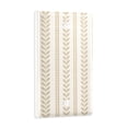 thumbnail image 2 of Yayeee Blank Wall Plate Cover 1-Gang 4.5"x2.7" Home Unused Decorative Outlet, Soft Brown Abstract Pattern, 2 of 7
