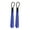 Blue, variant on Vnanda 2Pcs Lazy Shoe Helper Fits All Shoes Portable Easy on & Off Shoes Lifting Helper lifter Handled Shoe Horn for Seniors Elderly Disabled Standard