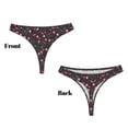 thumbnail image 3 of Fotbe Valentine'S Day Tanga Sin Costuras para Mujer con Estampado – Panties Invisibles, Transpirables y Cómodos para Uso Diario-3X-Large, 3 of 6