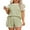 Green, variant on WUJINXIA Women's 2 Piece Summer Lounge Sets Cozy Shorts and Top for Home Errands Lounging