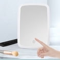 thumbnail image 2 of Mirror Desktop Make-up Mirror with Lights 120° Adjustable Angle Mirror for Student Dormitory Makeup Mirror, 2 of 8