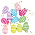 thumbnail image 5 of MRLESS 12PCS Easter Hanging Eggs Plastic Egg Tree Ornaments Decorative Eggs DIY Crafts Ornaments for DIY Crafts Party School Office Home Decor, 5 of 8