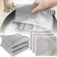 thumbnail image 1 of 24-Pack Stainless Steel Scrubbing Cloths – Non-Scratch, Quick-Dry, Reusable Kitchen & Dish Cleaning Essentials, 1 of 5
