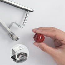 JLFNYA Cherry Picker,Multi-Function Cherries Stoner Seed Remover Tool,with Hand-Held Design,Save Time & Space for Red Date,Cherry