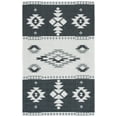 thumbnail image 2 of SAFAVIEH Augustine Bradford Geometric Area Rug, Black/Light Gray, 4' x 6', 2 of 10