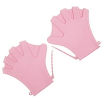 Masteelf  Swimming Gloves Aquatic Training Aerobics Cold Women Work Fitness Pink
