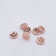 thumbnail image 4 of Jumpingount 10 piezas de DIY Beadwork Spacer Zircon decoración cuentas costura perlas joyería hacer artesanía decorativa Ropa, zapatos y accesorios Miscelánea Luz de oro Jumpingount AP016006-01, 4 of 6