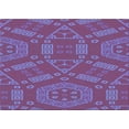 thumbnail image 1 of Ahgly Company Machine Washable Indoor Rectangle Transitional Medium Purple Area Rugs, 2' x 3', 1 of 7